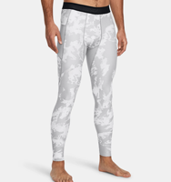 Leggings de sport pour homme, longs et ajustés, en coton/fibre de bambou, sublimés, respirants, antibactériens et élastiques