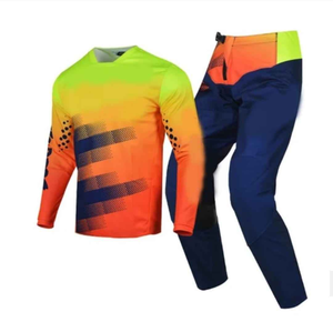 Traje de Motocross Personalizado, Conjunto de Carreras para Motociclismo, Uniforme de Motocross de Alta Calidad - Product Image 1
