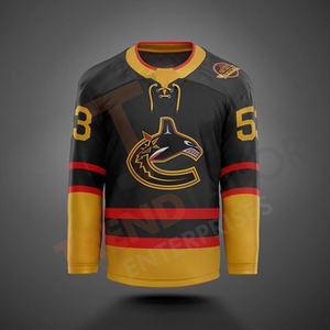 Jersey de Hockey sobre Hielo Personalizado para Hombre, Diseña Tu Propio Uniforme Deportivo - Product Image 2