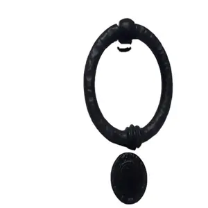 ที่เคาะประตูเหล็กยุคกลางทำจากไม้แบบวินเทจทนทานประตูโรงนารั้วเฟอร์นิเจอร์หน้าต่างการใช้งาน - Product Image 1