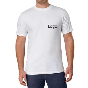 T-shirt de sport coupe ajustée en coton pour hommes, t-shirt basique de gymnastique uni avec broderie personnalisée, nouvel arrivage - Product Image 6