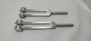 Tenedores de afinación de grado quirúrgico C 128, tenedores ENT, instrumentos de cirugía para el cuidado del oído médico Premium para cirugía - Product Image 3