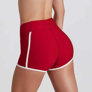 Shorts de yoga de compression d'entraînement pour femmes sur mesure de qualité supérieure/Shorts de gymnastique décontractés pour femmes à vendre au prix le plus bas - Product Image 3
