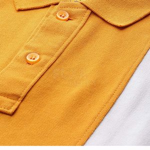 เสื้อโปโลแขนสั้นผ้าคอตตอนแห้งเร็วสำหรับออกกำลังกายเล่นยิมฟิตเนสสำหรับ2024ออกแบบตราสินค้าโลโก้ได้ตามต้องการ - Product Image 4