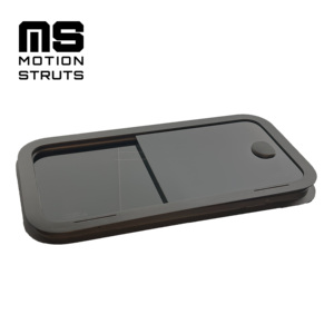 Camper Campervan con Ventana Panal de Abeja, Red de Doble Capa, 50 cm X 80 cm, Plástico, Negro, Gris, Blanco, Opciones de Color, 1 Unidad, 2 Unidades - Product Image 4