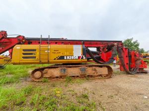 Machine de forage rotative diesel Sany SR285 d'occasion pour puits d'eau et roches, profondeur maximale 100 m, moteur, pompe, roulement en bon état - Product Image 3