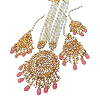 Offre Spéciale conceptions personnalisées 18K or mariage mariée indien Rajwari colliers boucles d'oreilles tour de cou casque ensembles de bijoux pour femmes en vrac