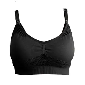 Hot Sale Bmama Seamless Nursing Bra Cool Touch Material Soft Easy Breastfeeding Daily Ware Maternity Nursing Bra for Sale