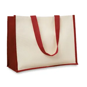 Bolsa de Compras de Yute Sostenible Campo De Fiori, Bolsa Promocional para Merchandising - Product Image 3
