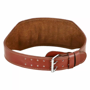 เข็มขัดยกน้ำหนักหนังแท้สุดแข็งพิเศษสำหรับยกขั้นสูงการฝึกแบบโค้งงอไม่มีประสิทธิภาพสูงสุด - Product Image 6