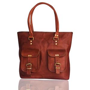 Bolso de mano de piel auténtica para mujer de excelente calidad con diseño elegante e interior espacioso para uso diario para exportación - Product Image 2