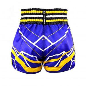 Shorts de boxe professionnels de Muay Thai de haute qualité, dernier modèle, sur mesure, design avant en satin, confortables pour l'entraînement - Product Image 6