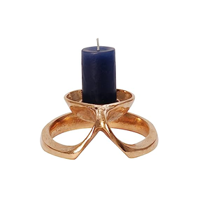 Minimalist Decorative Copper Candle Stand Holder Copper Antique Pack of 3 Set <b>Home</b> Decoration with <b>Sale</b> Product - Product Image 6