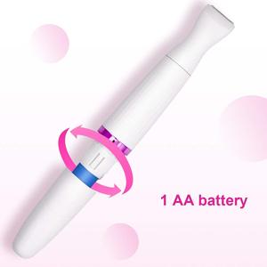 Tondeuse électrique pour poils pubiens pour femmes, lame en acier inoxydable, étanche IPX7, tondeuse intime avec peigne, grille flottante, batterie, US/UK - Product Image 4