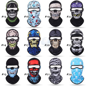Custom Logo Outdoor Cycling Motorcycle Windproof Sports <b>Sunscreen</b> Ski Face Mask Balaclava Hat Full Face Cover - Product Image 5
