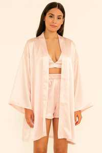 Ensemble de vêtements de nuit sexy pour femmes Robe de lingerie trois pièces avec soutien-gorge et culotte - Product Image 5