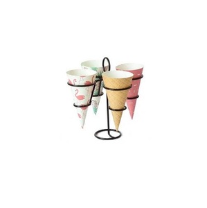 Soporte de Metal Grande para Conos de Helado, Exhibidor de Alimentos Multifuncional para Hoteles, Decoración de Mesa para el Hogar y la Cocina - Product Image 6