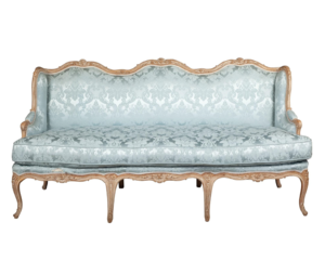 Modern Luxury 3-Seater Sectional Sofa Solid Teak Wood Carved Hot Sale Fabric <b>Cushions</b> for Home School Living Room Furniture - Product Image 1