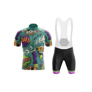 Conjunto de Jersey de Ciclismo para Hombre al Mejor Precio, Ropa de Ciclismo Cómoda, Impresión por Sublimación, Uniforme Deportivo, Diseño Personalizado - Product Image 1