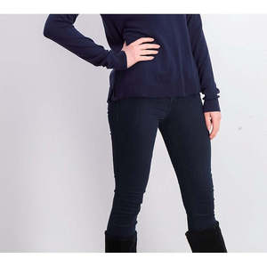 Maglione alla Moda con Scollo a V per Ragazzi Planet Gold, Blu Navy con Logo Frontale, Stile Casual, Traspirante e Caldo per Autunno/Inverno, Taglia Media - Product Image 3