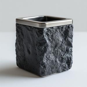 Porte-brosse à dents en métal pour salles de bain contemporaines - Design durable, écologique et personnalisable - Product Image 2