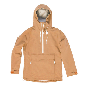 Chaqueta cortavientos personalizada de talla grande para hombre, capucha transpirable con media cremallera, diseño impermeable con estampado para exteriores, temporada de invierno - Product Image 4