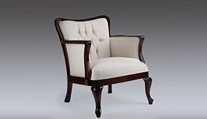Sofá tallado francés de estilo clásico, conjunto de 3 + 1 + 1 + y con mesa central para sala de estar - Product Image 4
