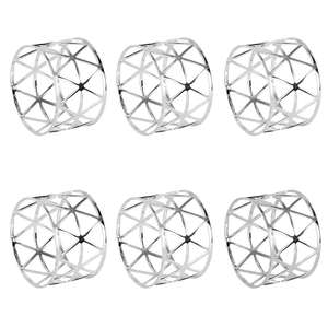 Élégant Nickel Plaqué Réutilisable Serviette Anneaux De Serviette En Métal De Qualité Fine Porte-Mouchoirs À Collectionner Cadeaux En Gros - Product Image 2