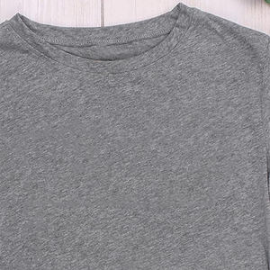 Women’s Casual Crop T-Shirt Knot Detail Short Sleeve Fashion <b>Top</b> Women’s Front Twist Tee Lightweight Crew <b>Neck</b> Cropped T-Shirt - Product Image 3