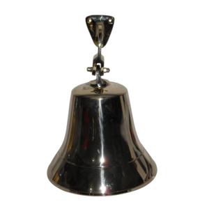 Campana para colgar en la pared náutica al por mayor, ancla de barco de Latón chapado en oro, técnica de fundición, artículo decorativo para el hogar, campana de mano colgante de cuerda - Product Image 4