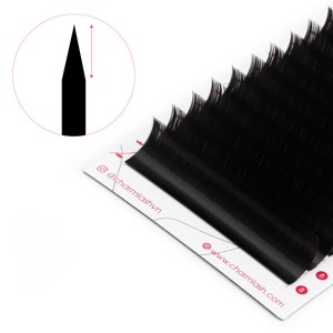 CharmLash Lashes Vente en gros avec emballage Extensions de cils de vison Sac d'emballage de cils Marque privée personnalisée Noir profond Glamour - Product Image 1