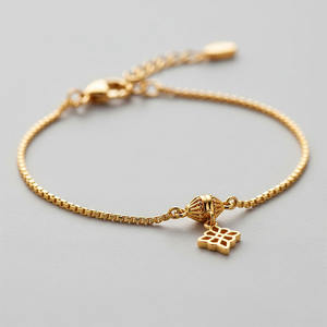 Fashion Dubai gold <b>bracelet</b> stainless steel custom design anniversary gift - Product Image 3