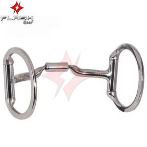 High Quality Korsteel Stainless Steel Gold Eggbutt Snaffle <b>Bit</b> breeches Durable Stainless Steel Western Dutch <b>Gag</b> <b>Bit</b> Premium - Product Image 4