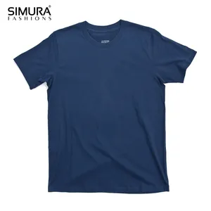 New 2023 Design 100% Cotton O Neck Short Sleeve Plus Size Drop Shoulder T Shirts Men's T-Shirts Wholesale Price From Bangladesh