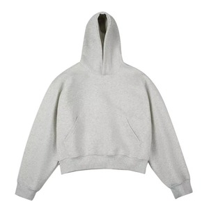 Pull à capuche surdimensionné unisexe de haute qualité Sweat en coton avec logo personnalisé Sweat à capuche lourd pour hommes Sweat-shirt personnalisé pour hommes - Product Image 3