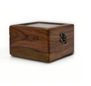 Caja de reloj de madera de lujo Venta caliente Alta calidad Venta caliente Venta al por mayor Reloj Caja de almacenamiento de regalo Precio más bajo - Product Image 3