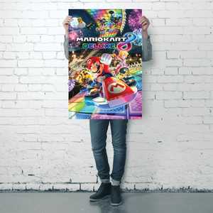 Diseño de póster de Super Mario Kart 8 (Deluxe), arte de pared llamativo - Product Image 2