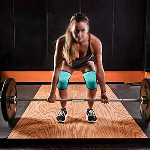 Genouillère de protection professionnelle en néoprène durable, souple, de haute qualité, respirante, à maintien élevé et légère pour le fitness - Product Image 5