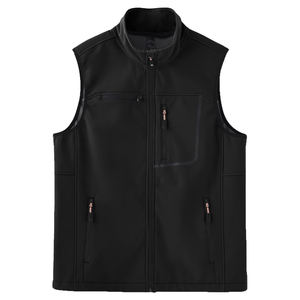 เสื้อแจ็คเก็ตแขนกุดสำหรับผู้ชาย, เสื้อแจ็คเก็ตลำลองผ้าฟลีซนุ่มสบายๆน้ำหนักเบาและมีประโยชน์มีสไตล์เสื้อผ้าฟุตบอลสำหรับฤดูใบไม้ร่วงและใบไม้ร่วง - Product Image 1