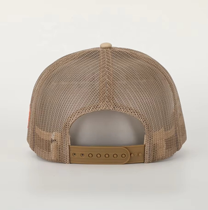 Casquette de camionneur 5 panneaux personnalisée de haute qualité avec broderie en maille chapeaux de camionneur sérigraphiés en gros - Product Image 2