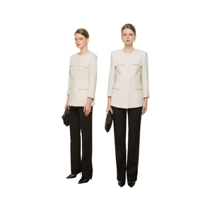 Pantalon large pour femmes Bon prix Naturel et durable pour bureau Lady Luxury Design Made In Vietnam Fabricant - Product Image 2