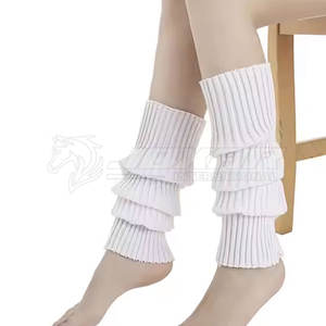 Ballet Style <b>Leg</b> <b>Warmers</b> For Women Lightweight Stretch Knit Design For Cold Days OEM Support <b>Leg</b> <b>Warmers</b> - Product Image 2