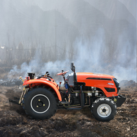 Mini-Tracteur Agricole 50 CV avec Motoculteur Rotatif pour Opérations Champêtres