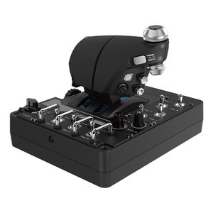 X56 H.O.T.<b>A</b>.S. Flight Joystick With Throttle And <b>Stick</b> For <b>Pc</b> Gaming Black - Product Image 5