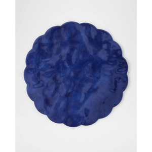 Napperons en laque ronde festonnée de luxe du Vietnam Plaques de chargeur Articles de haute qualité pour les paramètres de table d'hôtel et de mariage - Product Image 2