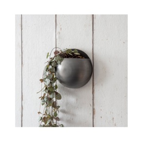 Wall Decorative Iron Metal Planter Wholesale Exporter New Design Handmade Wall Metal Planter Manufacturer - Product Image 1
