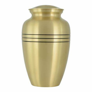 Urne funéraire en métal de taille standard la plus vendue avec souvenir commémoratif au design gravé pour adultes humains Urne funéraire commémorative - Product Image 6