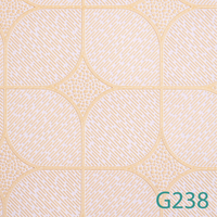 Plaque de plafond en plâtre recouvert de PVC 2x2 pieds, norme ASTM, imperméable, laminée, pour projets de construction en Amérique du Nord