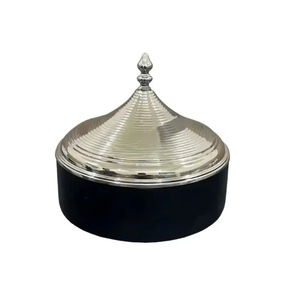 Plat à casserole noir de luxe avec construction en acier inoxydable idéal pour le service de la marmite chaude et l'utilisation du buffet dans des environnements sophistiqués - Product Image 4