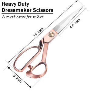Ciseaux de tailleur polyvalents pour les projets de couture de bricolage Ciseaux de coupe textiles tranchants pour les travaux de couture - Product Image 3